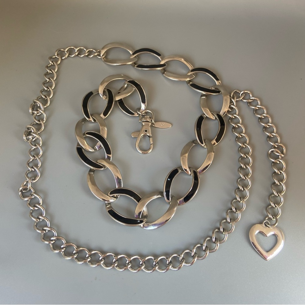 NY Enamel Chain Metal Belt #5045 💎
